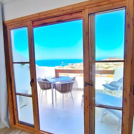 شقة Cristianos - Breathtaking View, Ac, Heated Pool, Fibre Net *