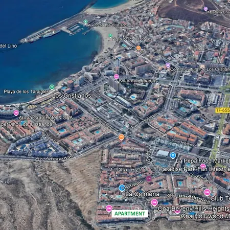 Cristianos - Breathtaking View, Ac, Heated Pool, Fibre Net * Los Cristianos (Tenerife)